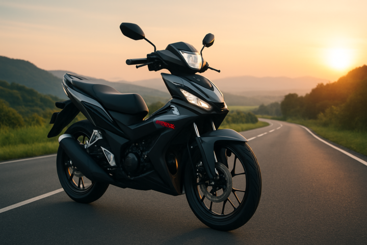 Honda Supra GTR 150 motor bebek sport dengan desain ergonomis untuk touring