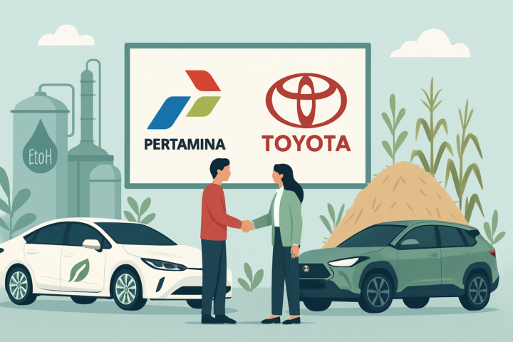 Kerjasama Pertamina dan Toyota untuk pengembangan bioetanol generasi kedua sebagai bahan bakar ramah lingkungan