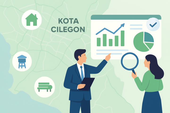 Gambar ilustrasi monitoring dan evaluasi manajemen aset daerah Kota Cilegon