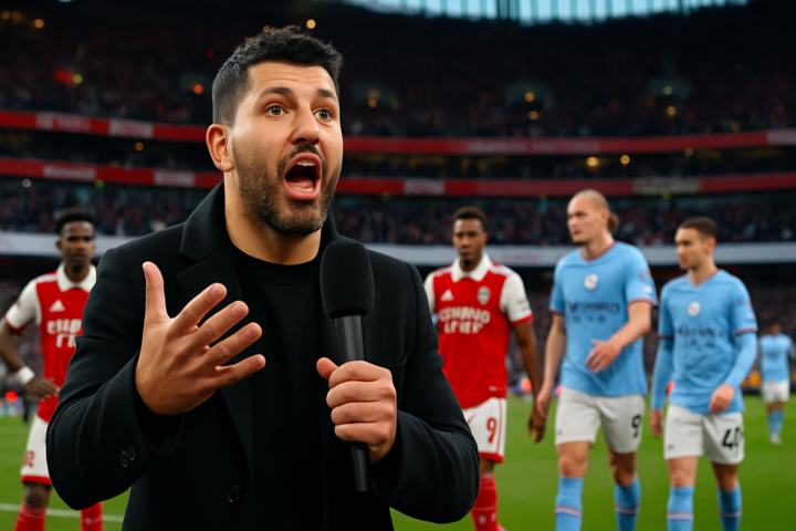 Sergio Aguero mengkritik penampilan Arsenal menjelang pertandingan penting melawan Manchester City