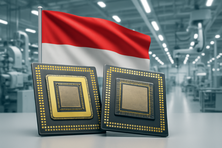 Chip elektronik dan pabrik PT Beka Wire menunjukkan kekuatan permintaan cip di Indonesia tahun 2026