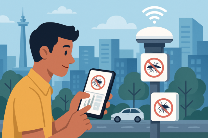 Teknologi startups Jakarta Barat untuk pengendalian Demam Berdarah Dengue DBD menggunakan aplikasi dan sensor pintar