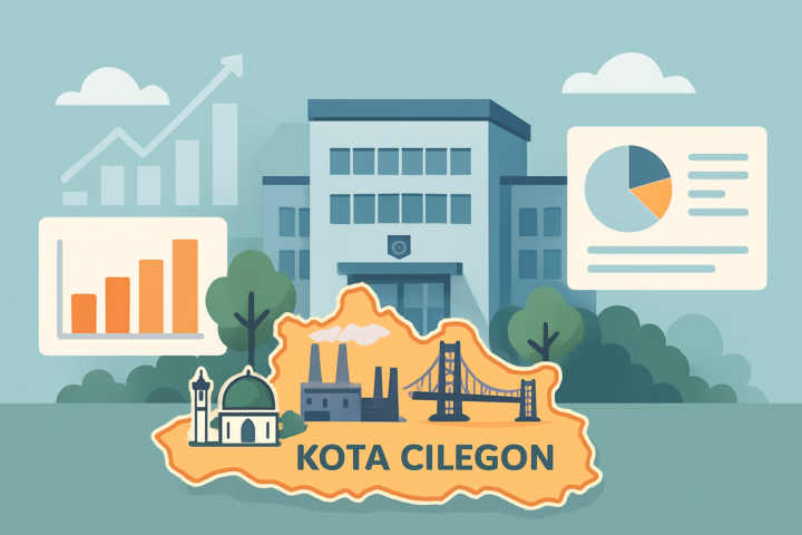 Ilustrasi monitoring dan evaluasi manajemen aset daerah Kota Cilegon untuk pengelolaan publik