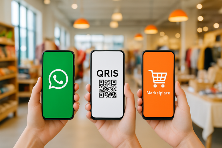 3 smartphone murah dan andal untuk pedagang online yang mendukung WhatsApp, QRIS, dan marketplace