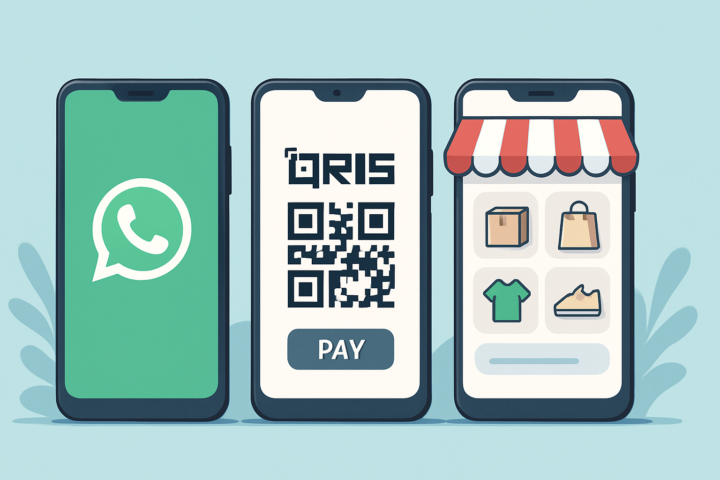 Tiga HP murah dengan fitur WhatsApp, QRIS, dan marketplace untuk pedagang online
