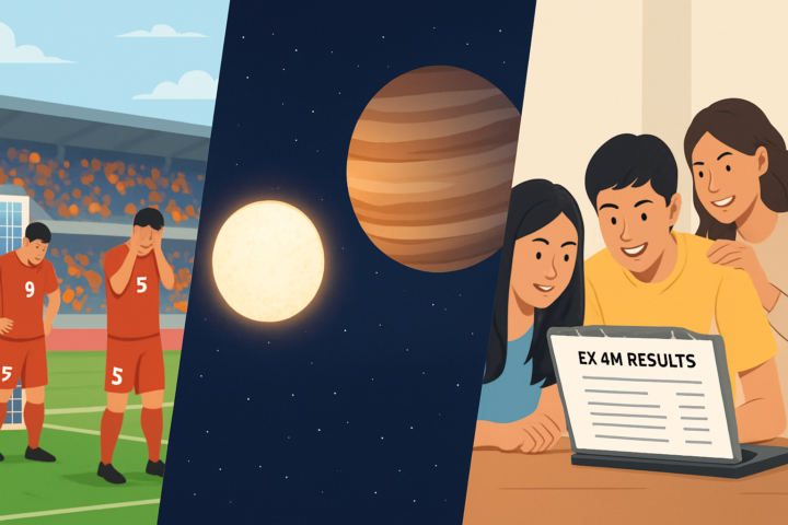 Wakil Asia tersingkir di Piala Dunia 2026, planet raksasa ditemukan di luar angkasa, dan siswa SMA cek hasil OSN-K 2026