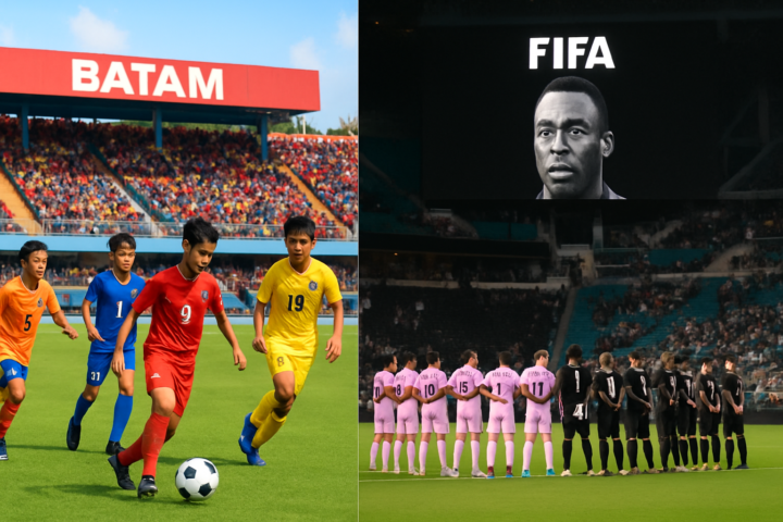 Turnamen sepak bola usia dini ASEAN di Batam dan penghormatan FIFA di Stadion Miami