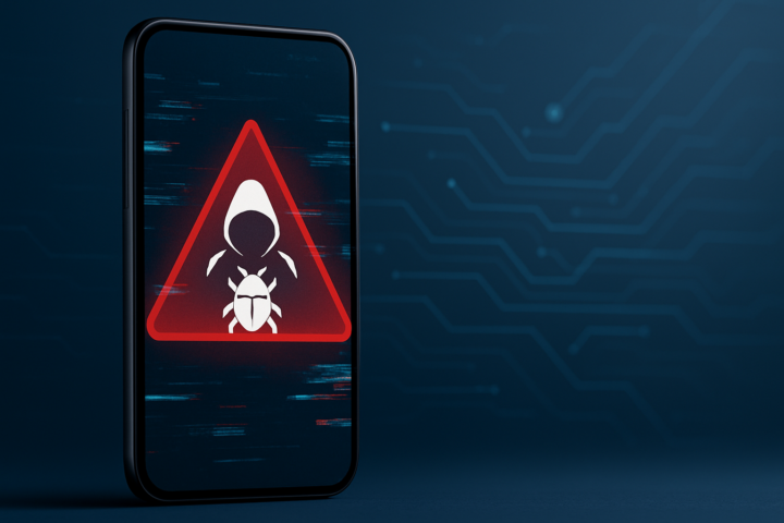 Ilustrasi keamanan smartphone Android dengan peringatan celah Gemini Bug