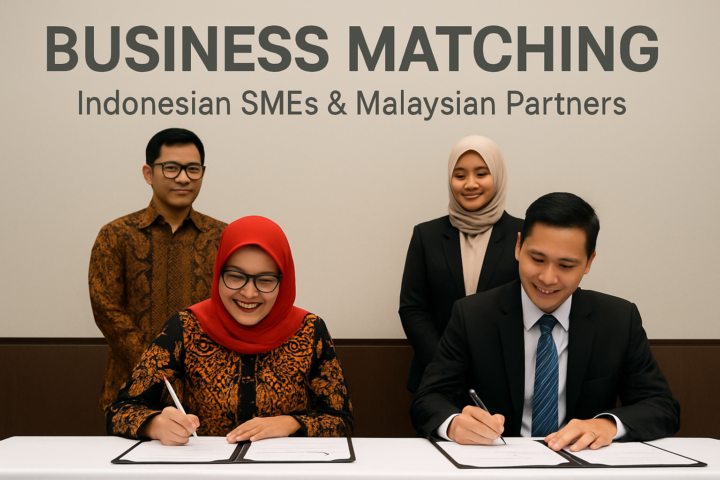 UMKM Kaltim dan mitra Malaysia menandatangani MoU dalam business matching ekspor produk ke pasar global