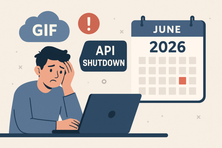 Ilustrasi startup digital menghadapi tantangan akibat penutupan API Tenor oleh Google Juni 2026