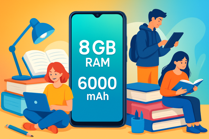 HP murah dengan RAM besar dan baterai besar ideal untuk mahasiswa tahun 2026