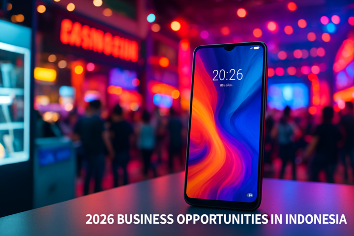 Smartphone gaming harga terjangkau dan venue hiburan modern sebagai peluang bisnis 2026 di Indonesia