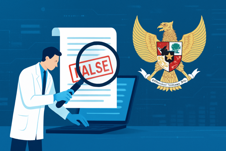 Ilustrasi penyelidikan kasus manipulasi dokumen elektronik milik Jokowi oleh Roy Suryo