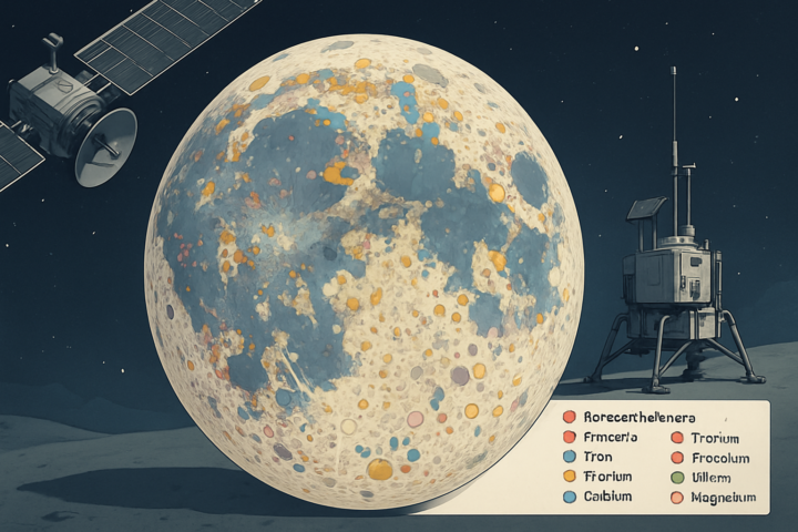Peta geologis bulan terbaru China menampilkan penemuan logam langka untuk eksplorasi antariksa