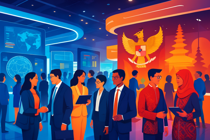 Pelaku bisnis dan teknologi berkumpul di pameran bisnis internasional IBEM 2026 di Indonesia